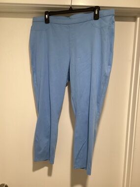 Hue Blue Stretch Pull-On Leggings